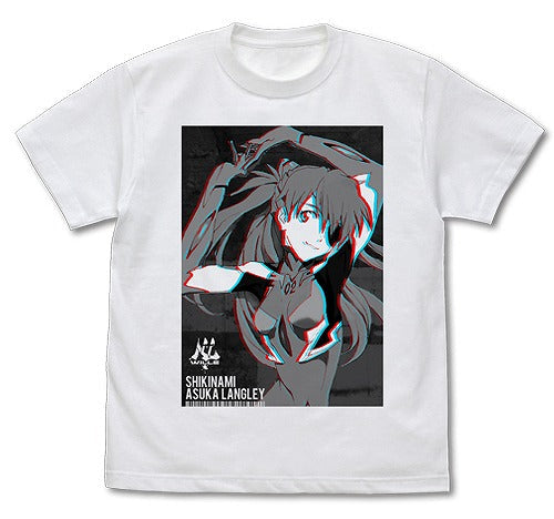 EVANGELION 式波・アスカ・ラングレー グラフィックTシャツ WHITE XL 【01/24頃入荷】