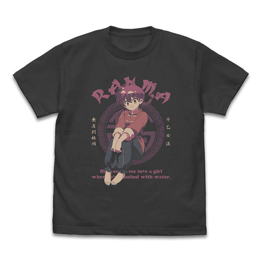 らんま１／２ らんま Tシャツ SUMI M 【01/24頃入荷】