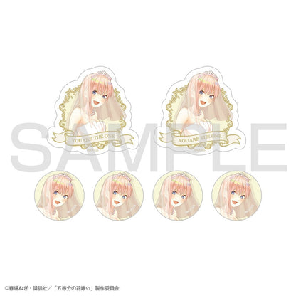 五等分の花嫁∽ 中野一花 ミニステッカーセット 【04/04頃入荷】
