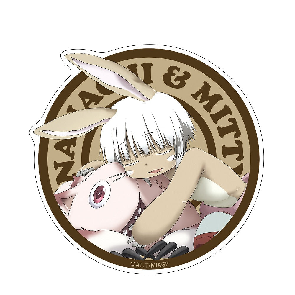 メイドインアビス 烈日の黄金郷 描き下ろし ナナチ スヤスヤ 屋外対応ステッカー 【04/04頃入荷】