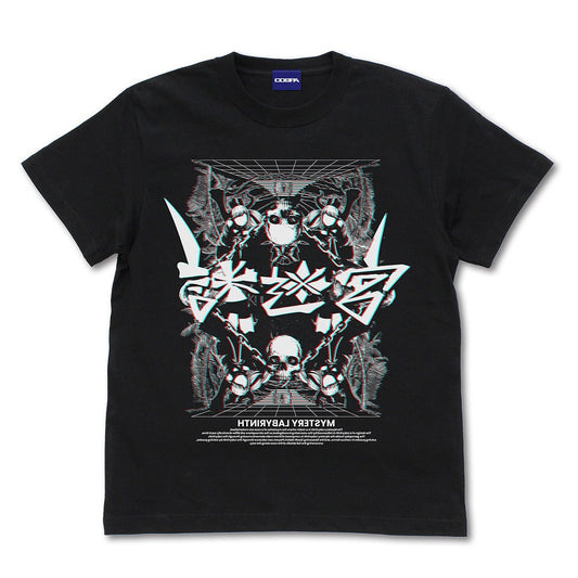 超探偵事件簿 レインコード 謎迷宮 Tシャツ BLACK XL 【01/24頃入荷】