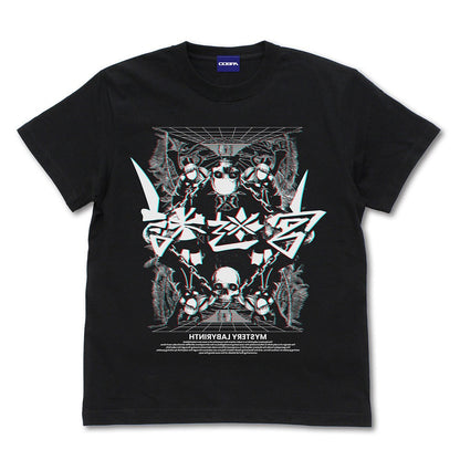 超探偵事件簿 レインコード 謎迷宮 Tシャツ BLACK L 【01/24頃入荷】