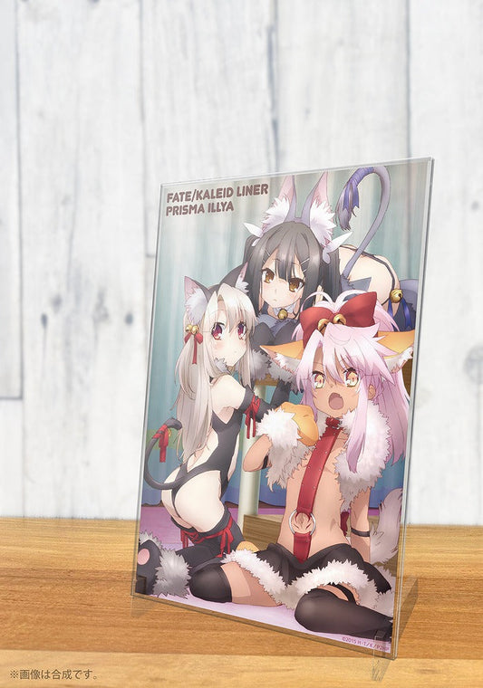 Fate/kaleid liner プリズマ☆イリヤ ツヴァイ ヘルツ！ けもみみイリヤ＆美遊＆クロエ アクリルアートスタンド 【01/24頃入荷】
