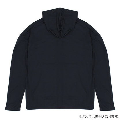 攻殻機動隊 STAND ALONE COMPLEX 笑い男アイコン フルジップパーカー BLACK M 【01/07頃入荷】
