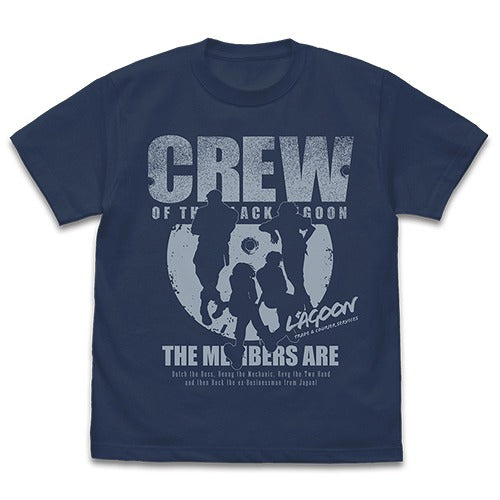 ブラック・ラグーン ラグーン商会 シルエットTシャツ SLATE XL 【01/24頃入荷】