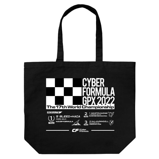 新世紀GPXサイバーフォーミュラSIN 第17回WGP記念 ラージトート BLACK 【02/04頃入荷】