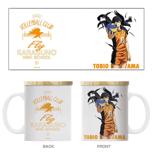 ハイキュー!! 影山飛雄 フタ付きフルカラーマグカップ 前進Ver. 【03/16頃入荷】
