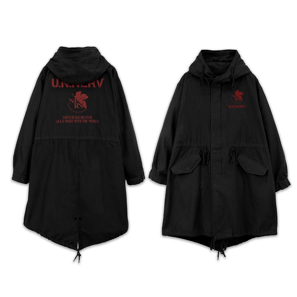 EVANGELION U.N.NERV M-51ジャケット BLACK XL 【01/24頃入荷】