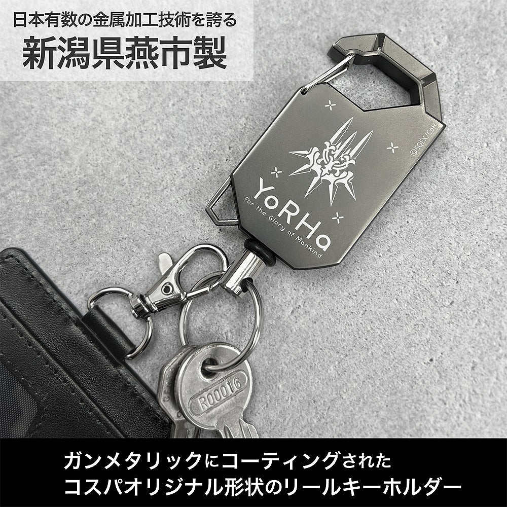NieR:Automata Ver1.1a ヨルハ部隊 リールキーホルダー 【03/16頃入荷】