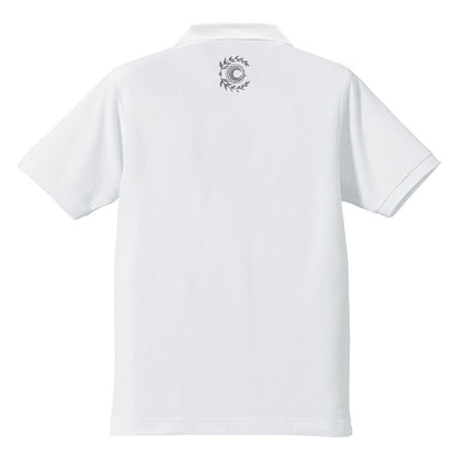 Fate/Grand Order セイバー/沖田総司シルエット 刺繍ポロシャツ 沖田総司ｼﾙｴｯﾄ 刺繍ﾎﾟﾛｼｬﾂ/WHITE S  【03/24頃入荷】