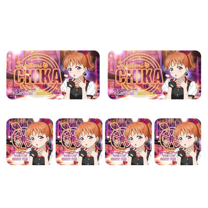 ラブライブ！サンシャイン!! 描き下ろし 高海千歌 ミニステッカーセット ソロコンサートv.. 【02/04頃入荷】