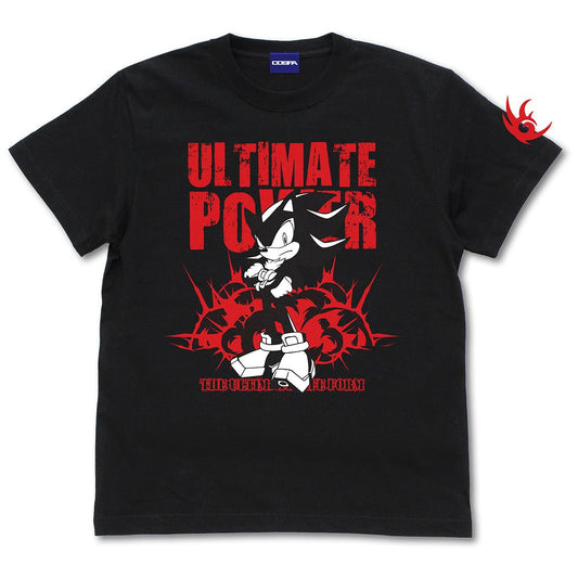 ソニック・ザ・ヘッジホッグ シャドウ・ザ・ヘッジホッグ Tシャツ BLACK M 【01/24頃入荷】
