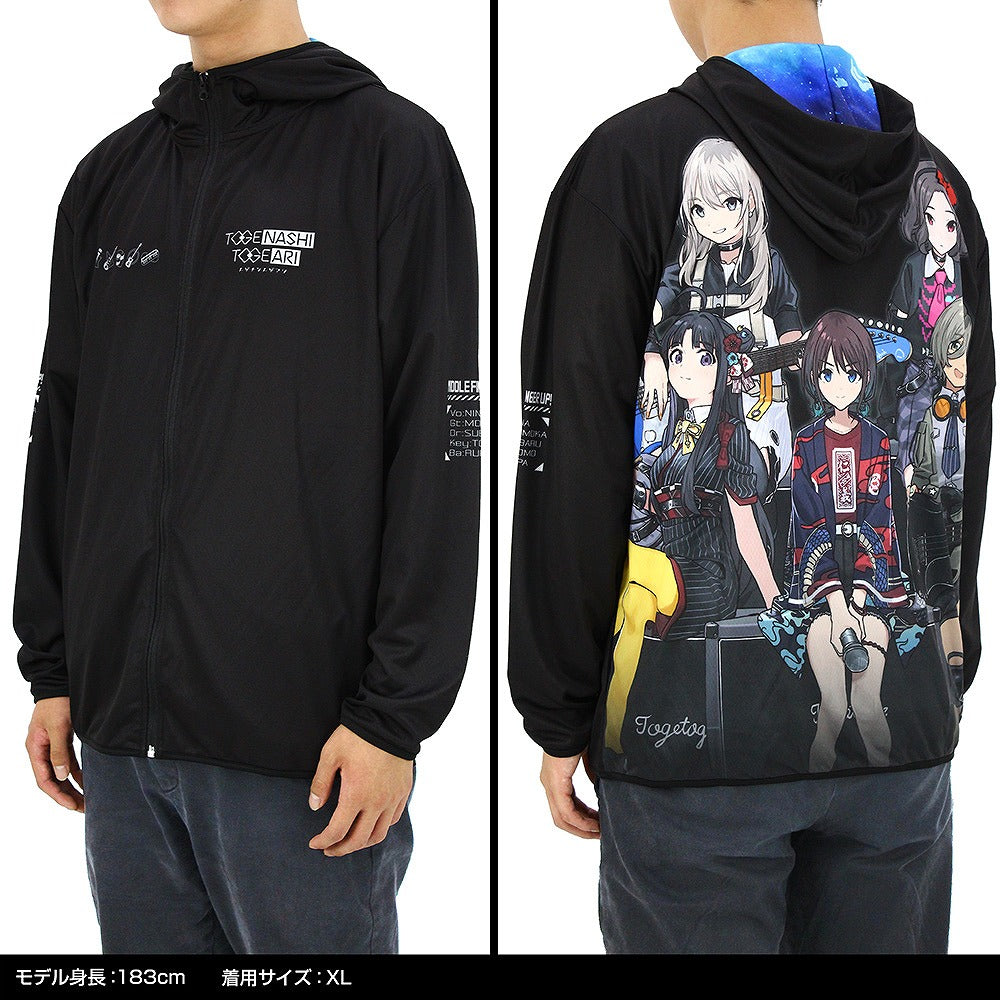 ガールズバンドクライ 描き下ろし トゲナシトゲアリ フルグラフィックドライパーカー.. XL  【03/24頃入荷】