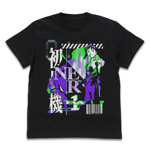 EVANGELION エヴァ初号機 アシッドグラフィックスTシャツ BLACK XL 【01/24頃入荷】