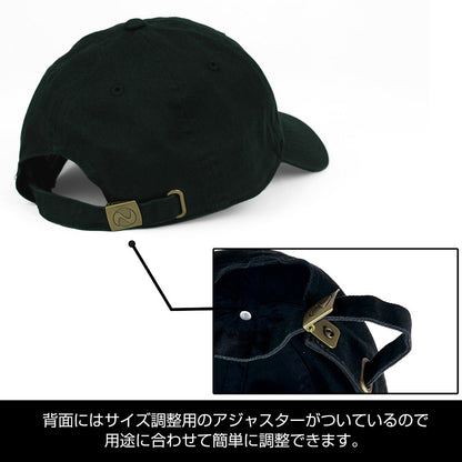 ドリームキャスト ロゴ 刺繍ローキャップ BLACK 【01/24頃入荷】