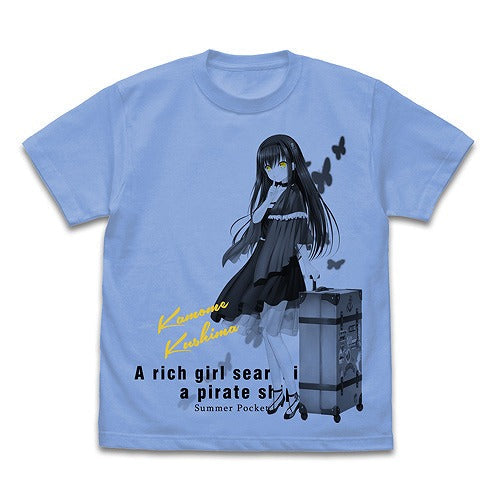 Summer Pockets 久島 鴎 Tシャツ SAX S 【12/24頃入荷】