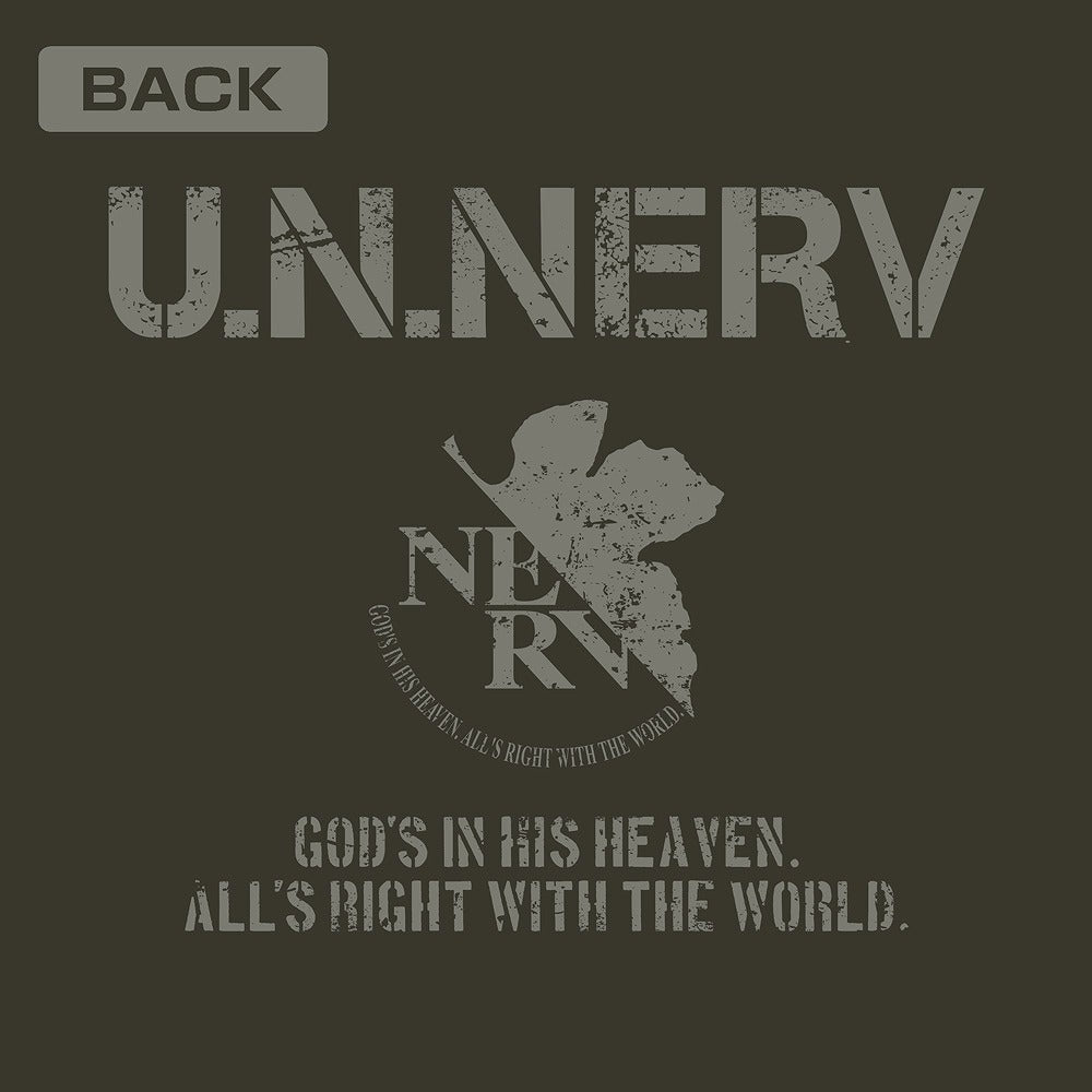 EVANGELION U.N.NERV M-51ジャケット MOSS XL 【01/24頃入荷】