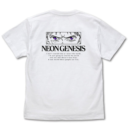EVANGELION 『さようなら、全てのエヴァンゲリオン。』 Tシャツ WHITE L 【01/24頃入荷】