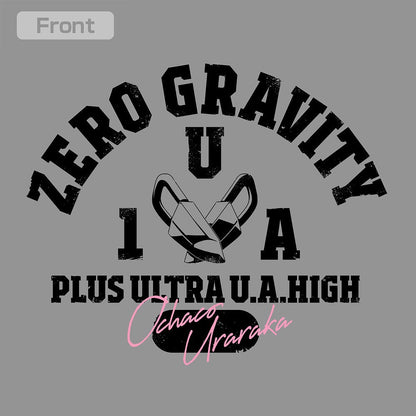 TVアニメ『僕のヒーローアカデミア』 麗日お茶子 カレッジ プルオーバーパーカー BLACK L  【03/04頃入荷】