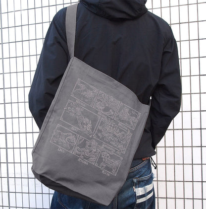 天空戦記シュラト 八部衆 ショルダートート MEDIUM GRAY  【02/16頃入荷】