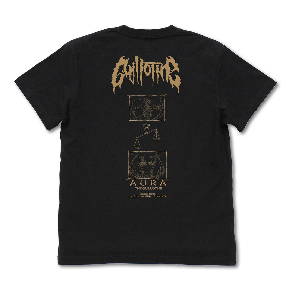 葬送のフリーレン アウラ Tシャツ BLACK M 【02/04頃入荷】