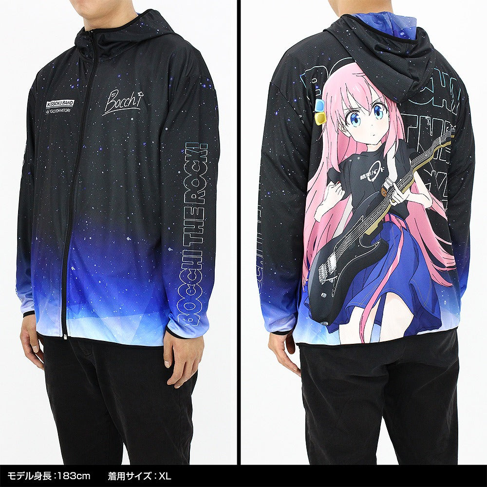 アニメ「ぼっち・ざ・ろっく！」 後藤ひとり フルグラフィックドライパーカー Playing .. XL  【03/24頃入荷】