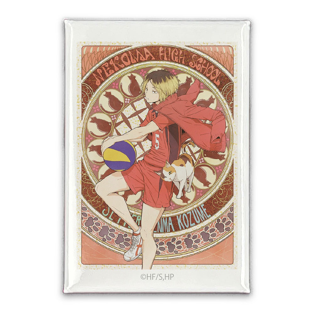 ハイキュー!! 孤爪研磨 スクエア缶バッジ 飛翔Ver. 【03/16頃入荷】