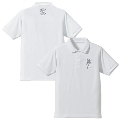Fate/Grand Order セイバー/沖田総司シルエット 刺繍ポロシャツ 沖田総司ｼﾙｴｯﾄ 刺繍ﾎﾟﾛｼｬﾂ/WHITE XL  【03/24頃入荷】