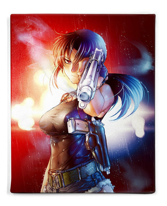 ブラック・ラグーン レヴィ F6キャンバスアート 【01/24頃入荷】