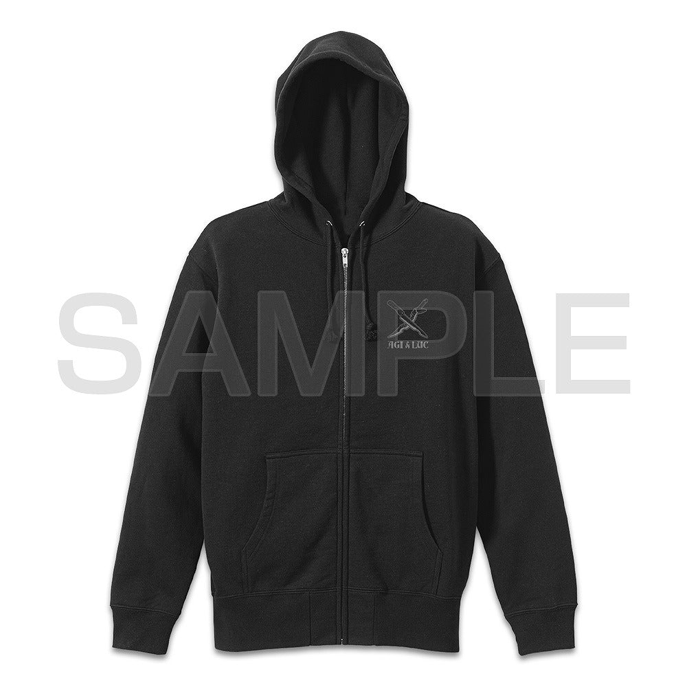 TVアニメ『シャングリラ・フロンティア』 サンラク ジップパーカー BLACK XXL  【03/04頃入荷】