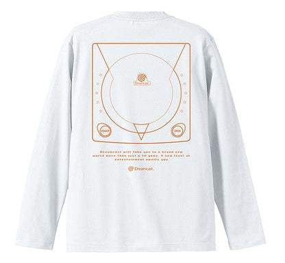 ドリームキャスト リブなしロングスリーブTシャツ WHITE XL 【01/24頃入荷】