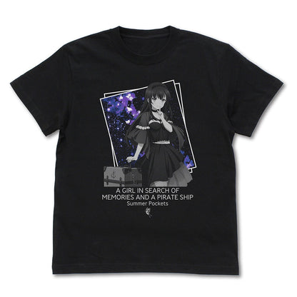 TVアニメ『Summer Pockets』久島鴎 Tシャツ BLACK XL 【01/07頃入荷】