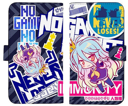ノーゲーム・ノーライフ 「白」 手帳型スマホケース 158 [Ver.2.0] 【01/24頃入荷】