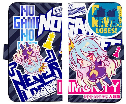 ノーゲーム・ノーライフ 「白」 手帳型スマホケース 158 [Ver.2.0] 【01/24頃入荷】