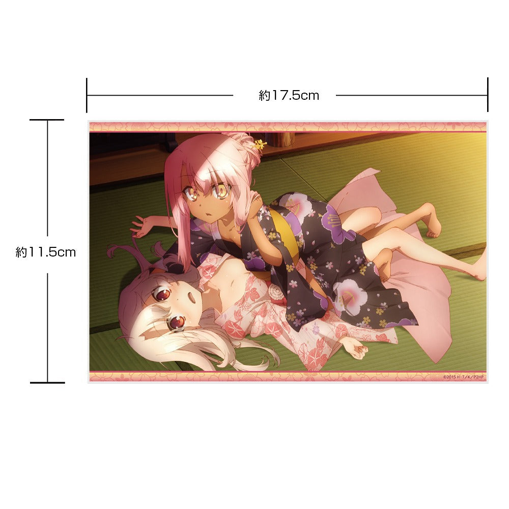 Fate/kaleid liner プリズマ☆イリヤ ツヴァイ ヘルツ！ イリヤとクロエ 浴衣で魔力供給 アクリルアートスタンド 【01/24頃入荷】