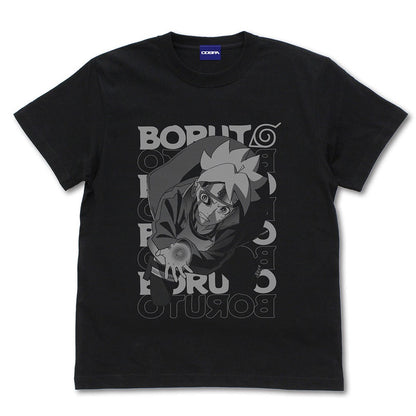 BORUTO-ボルト- NARUTO NEXT GENERATIONS うずまきボルト（カーマ）Tシャツ BLACK M 【12/24頃入荷】