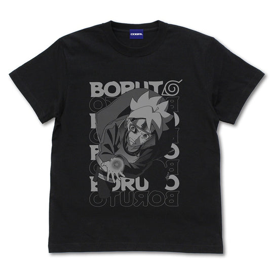 BORUTO-ボルト- NARUTO NEXT GENERATIONS うずまきボルト（カーマ）Tシャツ BLACK M 【12/24頃入荷】