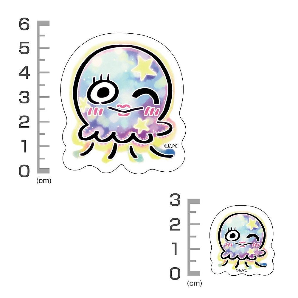夜のクラゲは泳げない JELEE ミニステッカーセット 【02/16頃入荷】
