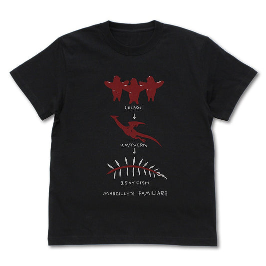 ダンジョン飯 マルシルの使い魔 Tシャツ BLACK XL 【12/24頃入荷】