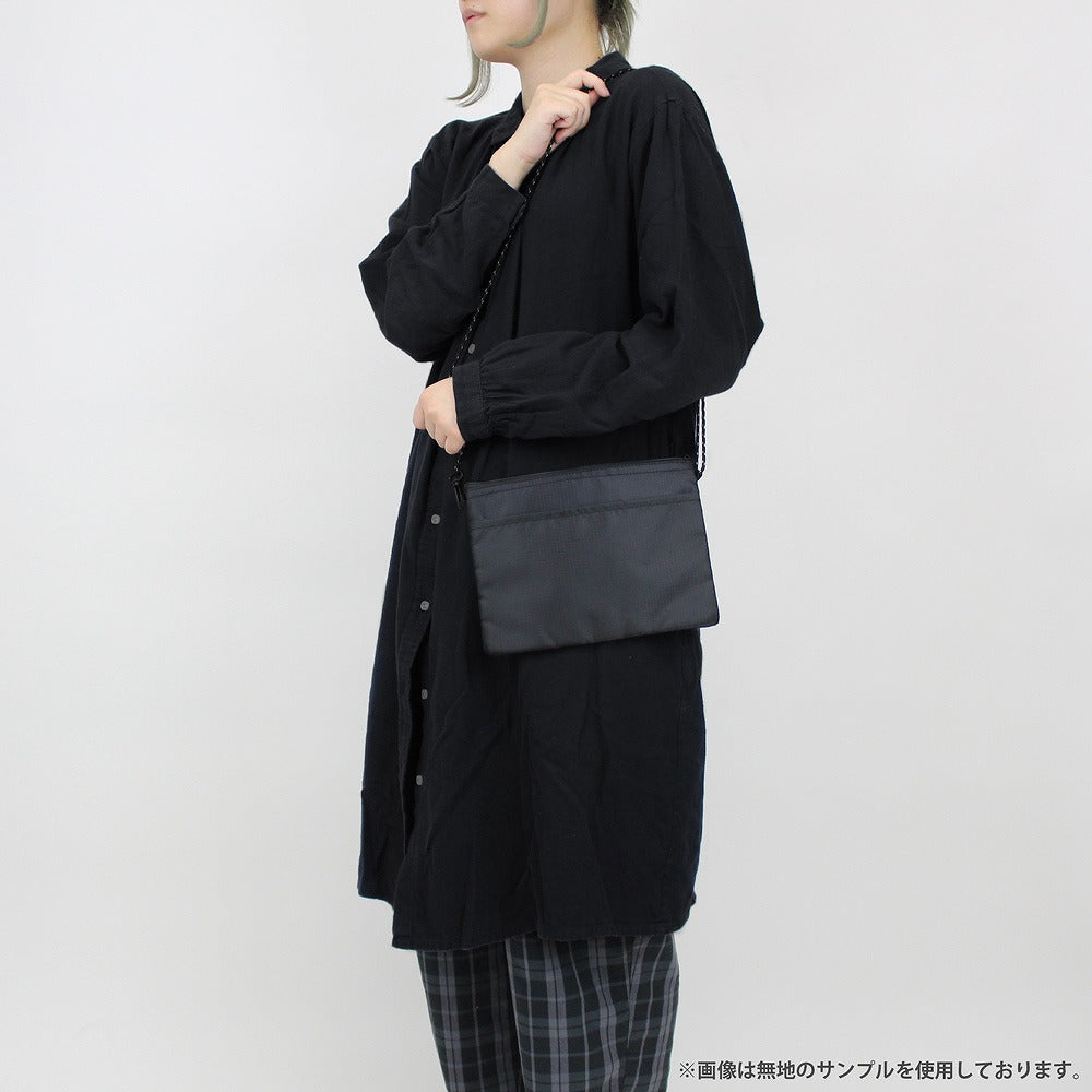 メイドインアビス 烈日の黄金郷 ナナチのサイン入り・探窟家用 テントクロスサコッシュ BLACK  【04/04頃入荷】