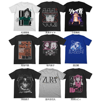 ラブライブ！サンシャイン!! 桜内梨子エモーショナルTシャツ BLACK M 【02/04頃入荷】