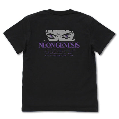 EVANGELION 『さようなら、全てのエヴァンゲリオン。』 Tシャツ BLACK M 【01/24頃入荷】