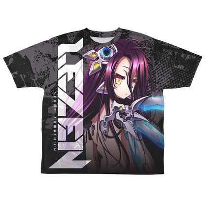ノーゲーム・ノーライフ ゼロ シュヴィ 両面フルグラフィックTシャツ Ver.4.0 BL.. L 【01/24頃入荷】