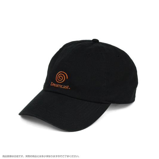 ドリームキャスト ロゴ 刺繍ローキャップ BLACK 【01/24頃入荷】