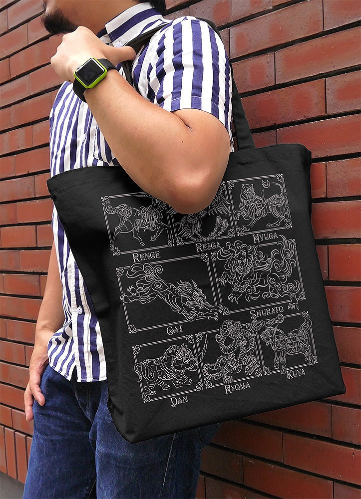 天空戦記シュラト 八部衆 ラージトート BLACK  【02/16頃入荷】