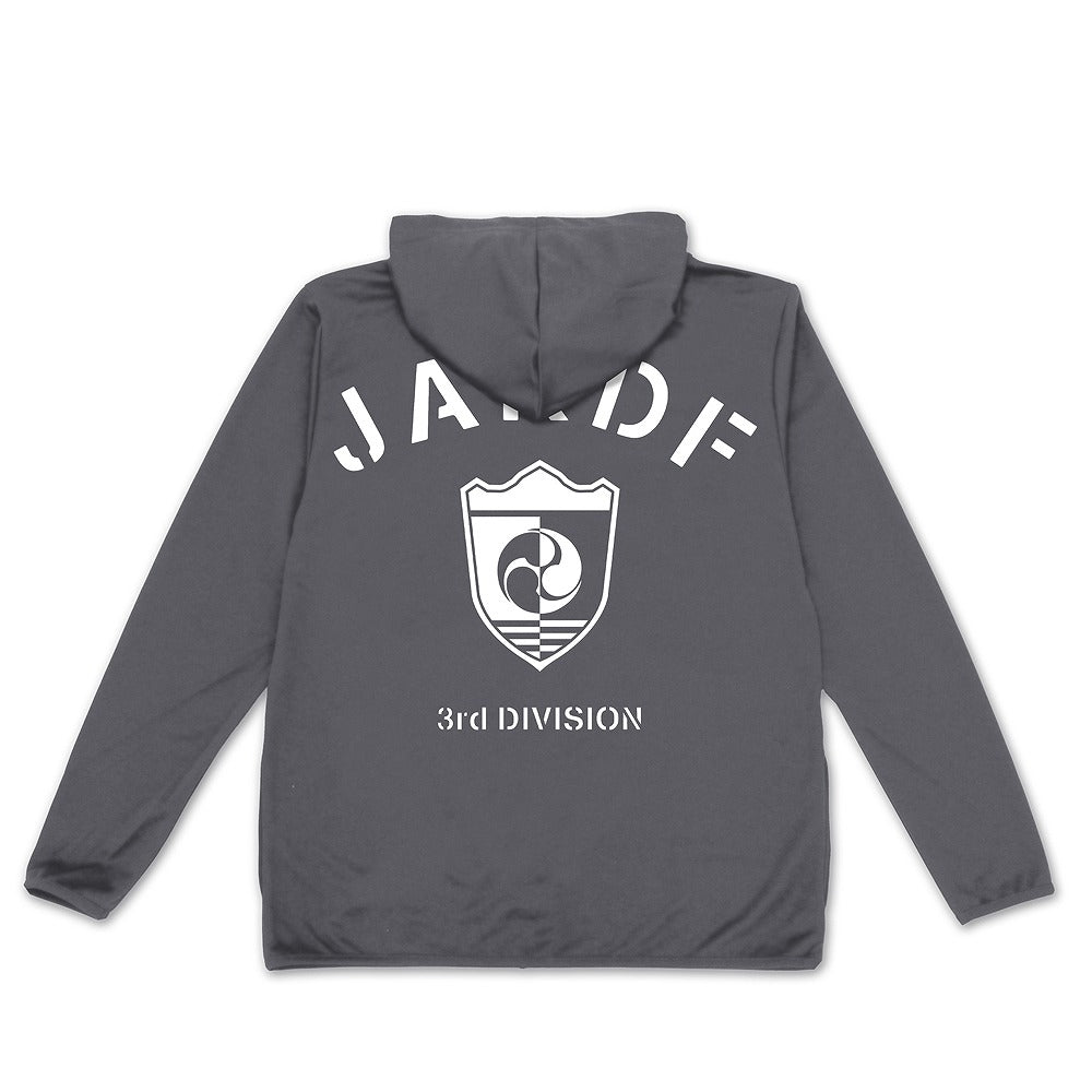 怪獣８号 第３部隊 薄手ドライパーカー BLACK L  【03/16頃入荷】