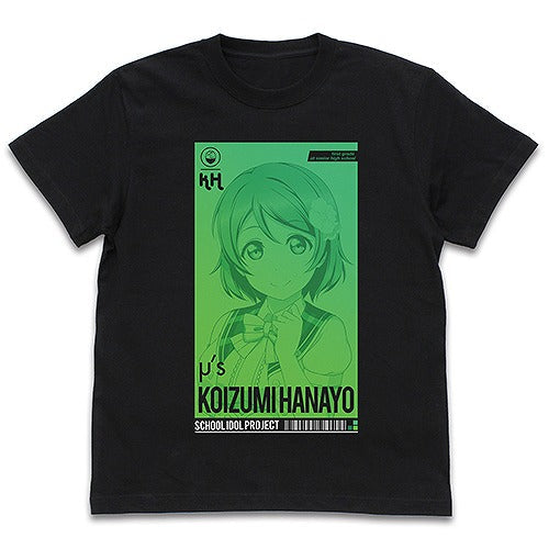 ラブライブ！ 小泉花陽 Tシャツ ALL STARS Ver. BLACK S 【02/04頃入荷】