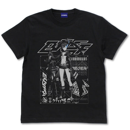 ブラック★ロックシューター FRAGMENT エリシュカ Tシャツ BLACK M 【01/24頃入荷】