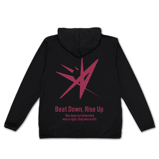 ヘブンバーンズレッド 31A 部隊ロゴ 薄手ドライパーカー BLACK L  【04/04頃入荷】