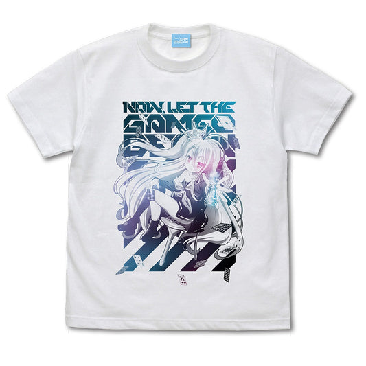 ノーゲーム・ノーライフ 描き下ろし「白」Tシャツ ASCIENTE!Ver. WHITE M 【01/24頃入荷】